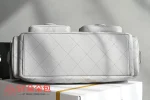 高仿香奈兒/Chanel 31系列淺灰色Hobo包：圖片 4