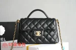 高仿香奈兒/Chanel Classic Collection 黑色 Flap肩背包：圖片 2