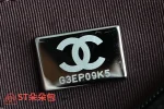 高仿香奈兒/Chanel WOC 黑色鏈條錢包斜挎包：圖片 10
