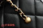 高仿香奈兒/Chanel 25s 口蓋包 黑色：圖片 8