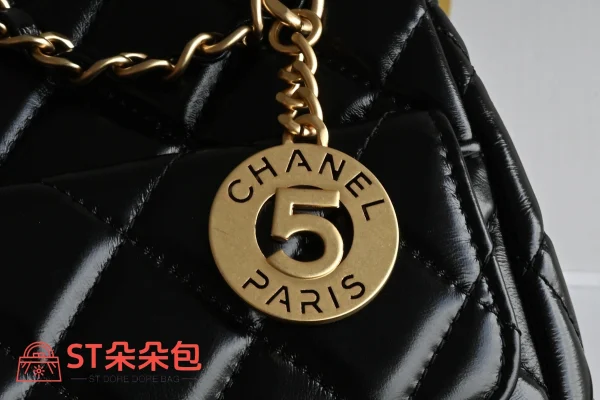 高仿香奈兒/Chanel 25S Hobo流浪包 黑色：圖片 8