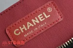 高仿香奈兒/Chanel Hobo系列菱格紋鏈條單肩包黑色：圖片 9