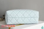 高仿香奈兒/Chanel Classic Collection 經典系列 菱格紋手提肩背包 米白色：圖片 4