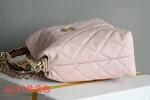高仿香奈兒/Chanel Coco Capuchon 菱格紋金屬柄鏈條斜挎包 blush粉色：圖片 5