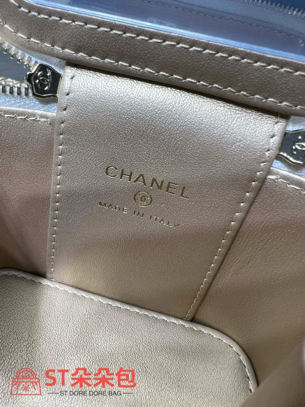 高仿香奈兒/Chanel 25S 經典菱格紋金屬鏈條白色盒子包：圖片 10