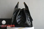 高仿香奈兒/Chanel Deauville 抽繩托特包 黑色：圖片 3
