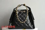 高仿香奈兒/Chanel Bucket Bag 水桶包 黑色：圖片 3