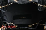 高仿香奈兒/Chanel Bucket Bag 水桶包 黑色：圖片 10