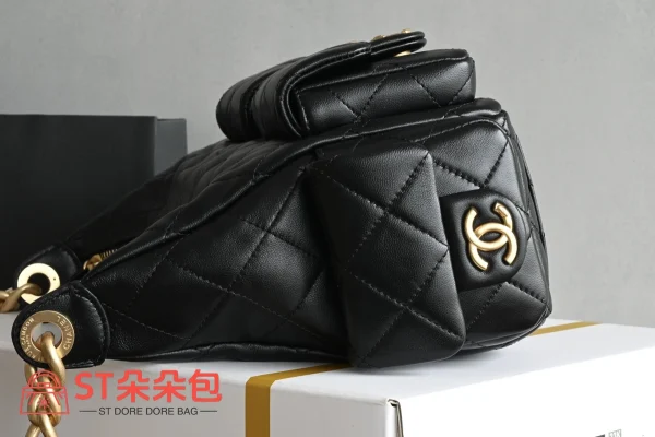 高仿香奈兒/Chanel 19系列 19 Hobo Bag 黑色：圖片 5