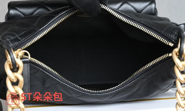 高仿香奈兒/Chanel 19系列 19 Hobo Bag 黑色：圖片 10