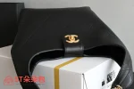 高仿香奈兒/Chanel 25P嬉皮系列Hobo包 黑色小號：圖片 6