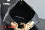 高仿香奈兒/Chanel 25P嬉皮系列Hobo包 黑色小號：圖片 10