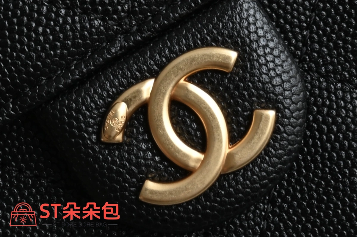 高仿香奈兒/Chanel 25C 黑色菱形格紋抽繩雙肩包 7 高仿香奈兒/Chanel 25C 黑色菱形格紋抽繩雙肩包