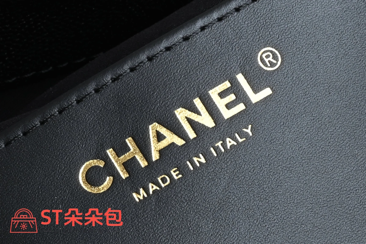 高仿香奈兒/Chanel 25C 黑色菱形格紋抽繩雙肩包 8 高仿香奈兒/Chanel 25C 黑色菱形格紋抽繩雙肩包