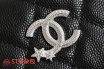 高仿香奈兒/Chanel  Gabrielle Hobo系列黑色hobo飯盒包：圖片 7