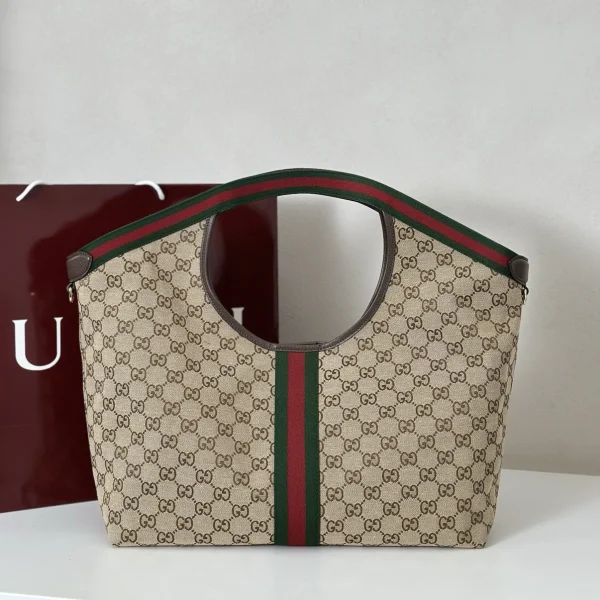 Gucci Giglio 853971 系列大容量托特包：圖片 4