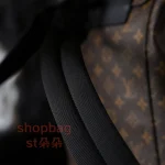 高仿包包LV Christopher MM 男士老花後背包-M43735：圖片 18