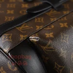 高仿包包LV Christopher MM 男士老花後背包-M43735：圖片 17
