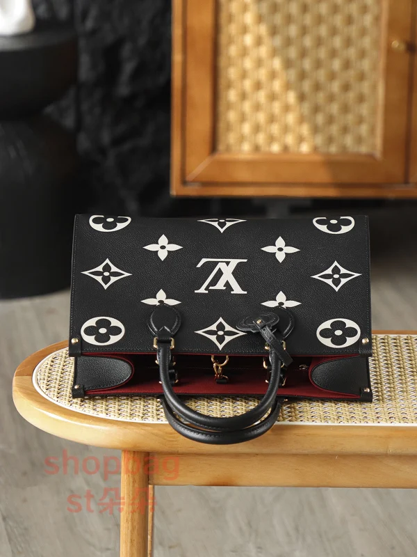 LV OnTheGo MM Monogram 托特 購物包包-M45495：圖片 7