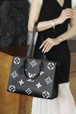 LV OnTheGo MM Monogram 托特 購物包包-M45495：圖片 26