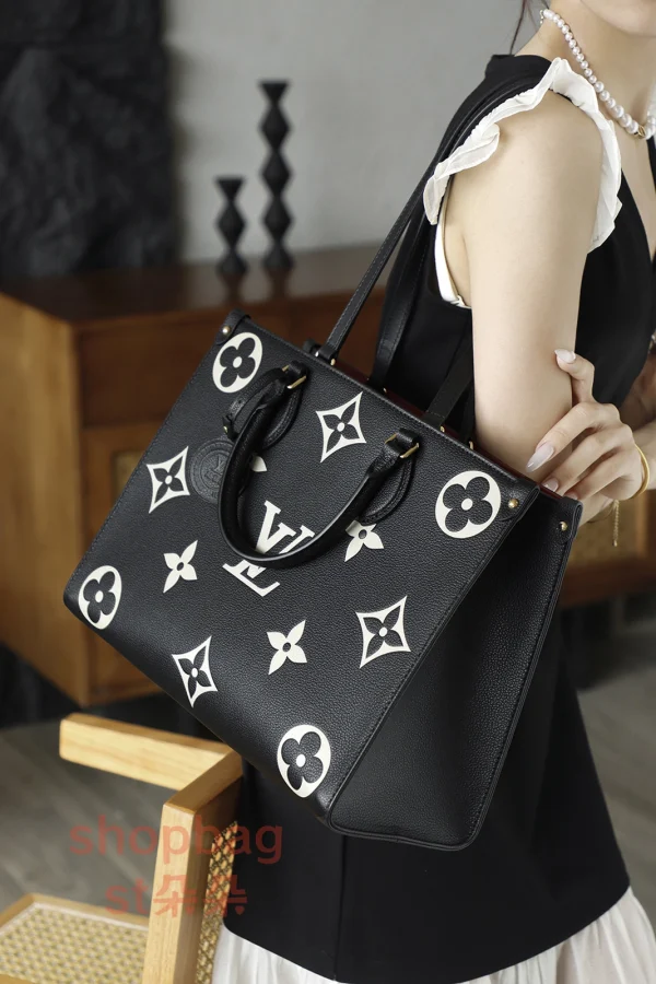 LV OnTheGo MM Monogram 托特 購物包包-M45495：圖片 25