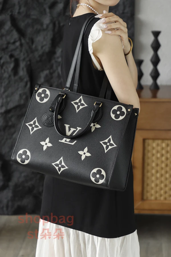 LV OnTheGo MM Monogram 托特 購物包包-M45495：圖片 23