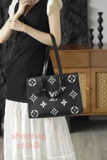 LV OnTheGo MM Monogram 托特 購物包包-M45495：圖片 22