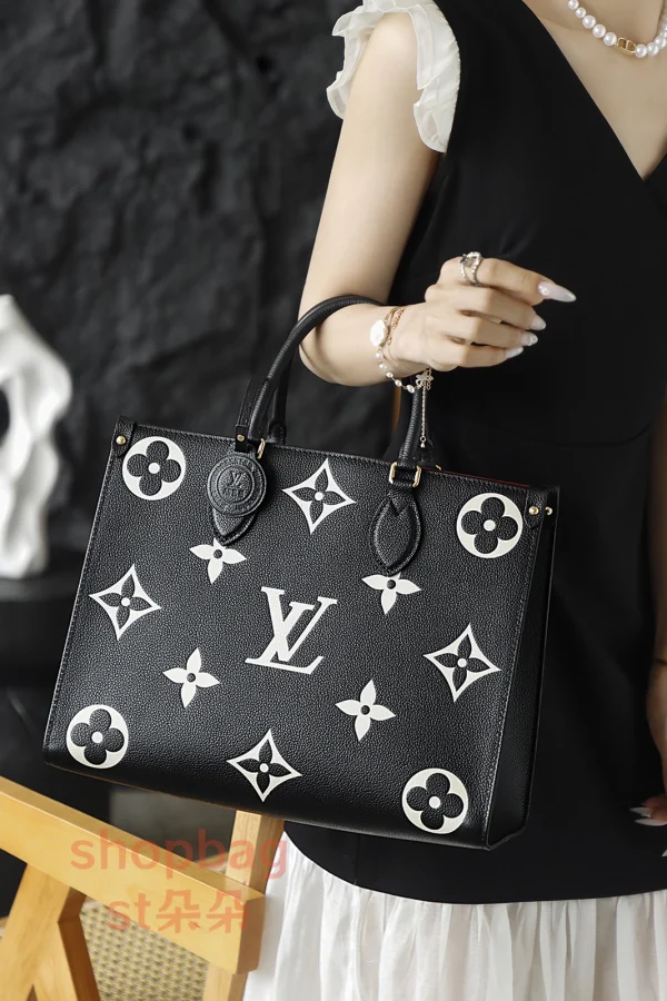 LV OnTheGo MM Monogram 托特 購物包包-M45495：圖片 21