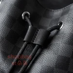 高仿包包LV Christopher MM 男士黑色印花 後背包-N41379：圖片 12
