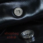 高仿香奈兒 22bag 中號 黑色 銀扣 垃圾袋：圖片 15