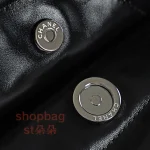 高仿香奈兒 22bag 小號 黑色 銀扣 垃圾袋：圖片 16