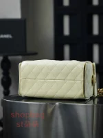 高仿香奈兒 25BAG 嬉皮Hobo小號 小雞黃 單肩包：圖片 9