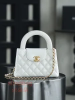 高仿香奈兒/Chanel Kelly25C 白色 手提肩背包：圖片 2