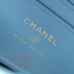 高仿香奈兒/Chanel Kelly mini 手提肩背包 藍色：圖片 15