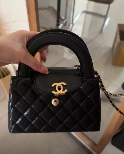 高仿香奈兒 Kelly25C 小號 菱格紋小牛皮 包包 photo review