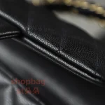 高仿香奈兒 Chanel 25B 穿皮手柄CF MINI大號 鏈條包：圖片 17
