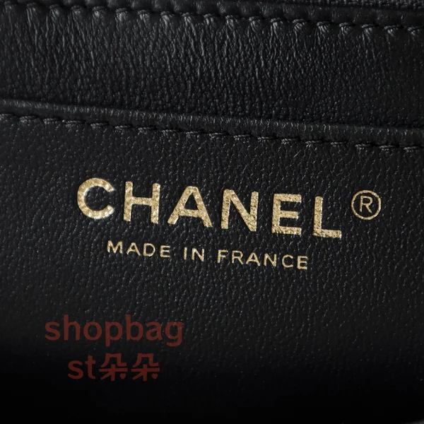 高仿香奈兒 Chanel 25B 穿皮手柄CF MINI 小號 鏈條包：圖片 18