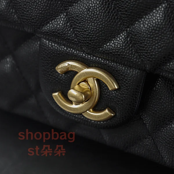 高仿香奈兒 Chanel 25B 穿皮手柄CF MINI 小號 鏈條包：圖片 11