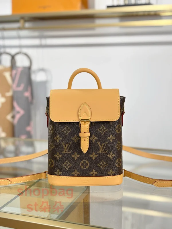 高仿 LV SOHO 迷你 雙肩包 後背包 M14651：圖片 2