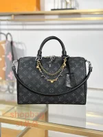 高仿 高仿包 高仿包包LV SPEEDY SOFT 30 男女通用款 斜挎 旅行包 M15102 實拍照片正面