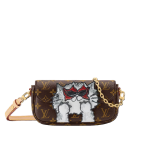 高仿 路易威登與 Grace Coddingon 同行系列 WALLET ON CHAIN IVY 單肩包 M15148
