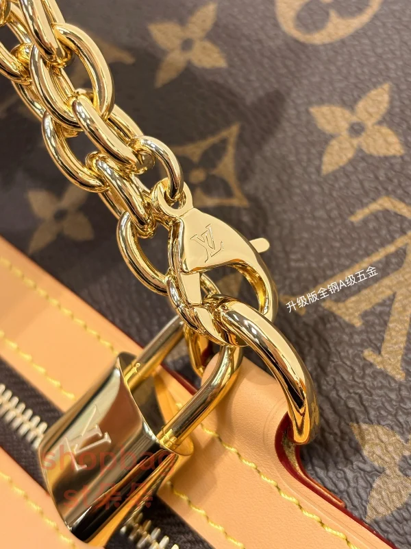 a貨包包 LV Ever More PM 老花 新款子母 單肩斜挎包 M15208：圖片 12