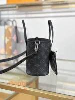 高仿 LV NEVERFULL INSIDE OUT BB 老花雙面 斜挎 手提包 M15210：圖片 8