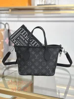 高仿 LV NEVERFULL INSIDE OUT BB 老花雙面 斜挎 手提包 M15210：圖片 3