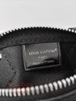 高仿 LV NANO SPEEDY 黑武士 男女通用款 斜挎 郵差包 M26573：圖片 15