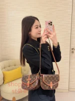 高仿 LV 2025新款 DUO BB 雙子星 老花 包包 M26592：圖片 25