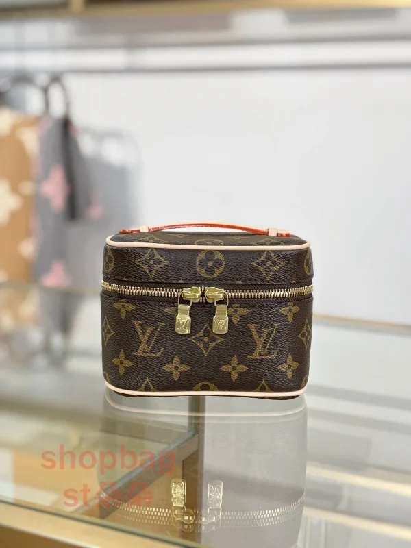 高仿名牌 LV Nice Nano 老花 化妆包 M44936：圖片 2