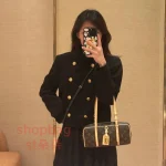 高仿包LV HANG ON 老花 開口笑 手提 單肩包 M47031：圖片 21