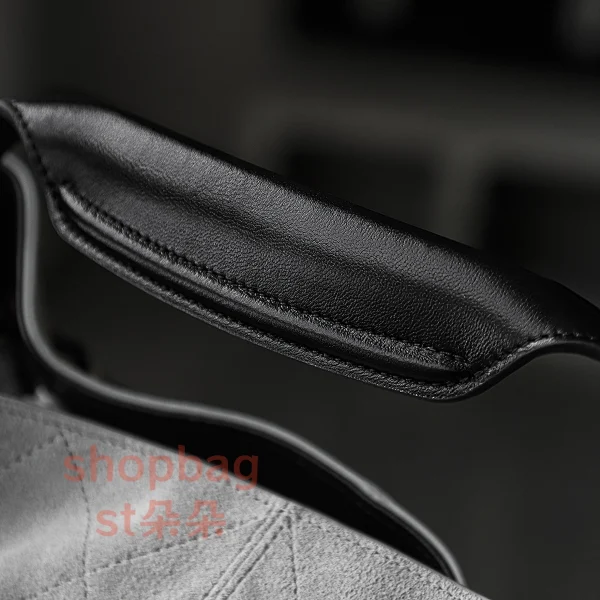 高仿香奈兒 25A手工坊 hobo麂皮包大號 手提包：圖片 19