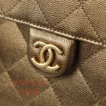 高仿香奈兒 25BAG 嬉皮Hobo小號 金色 單肩包：圖片 13